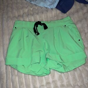 Lululemon green shorts